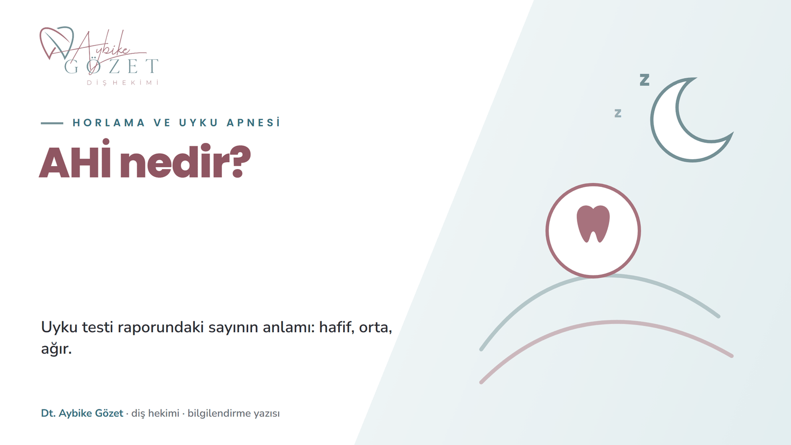 AHİ nedir: uyku apnesi şiddet sınıfları