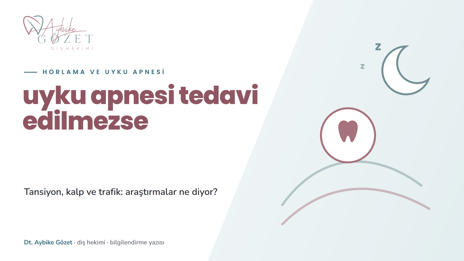Uyku apnesi zararları: tansiyon, kalp ve trafik
